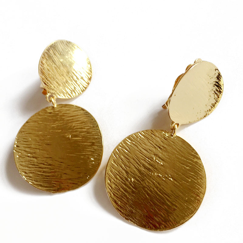 Alloy Fashionearring(Photo Color) NHOM0125-Photo Color