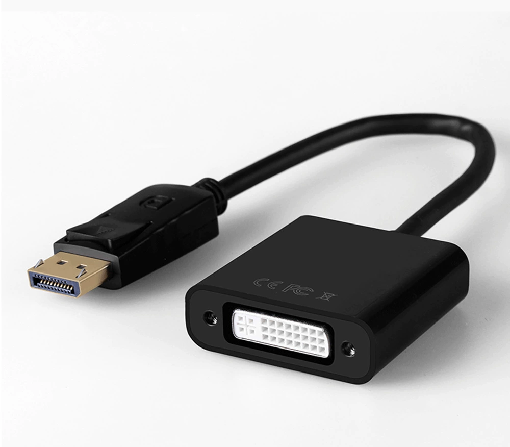 DP to DVI to wiring Displayport to DVI HD 1080P Computer Transfer DP to DVI