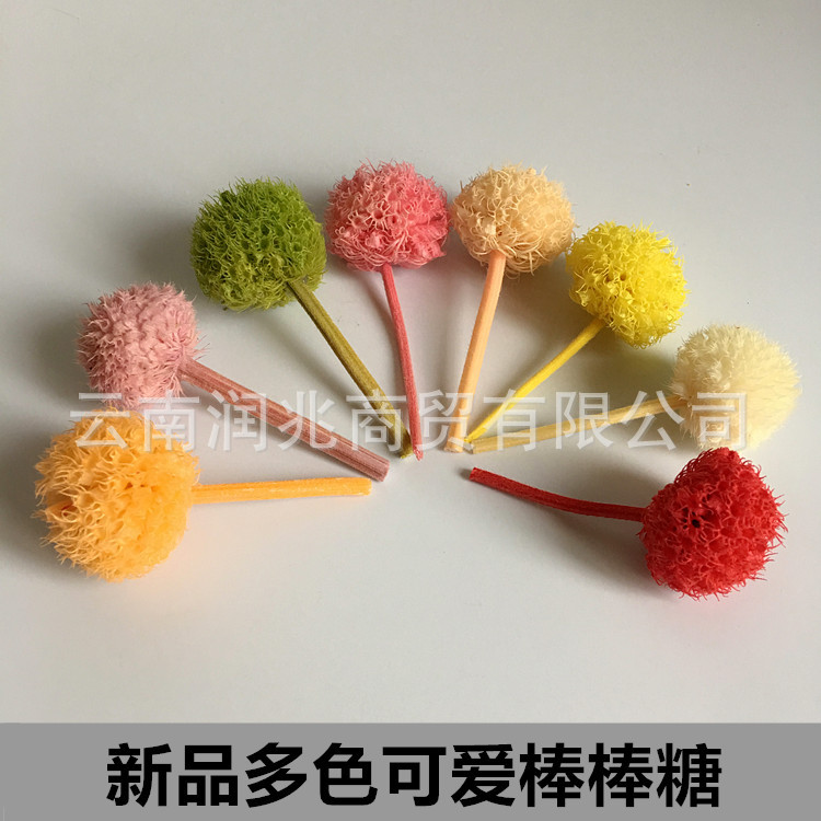 进口永生花 DIY制品 干花永生棒棒糖 保鲜花花盒配材装饰材料|ru