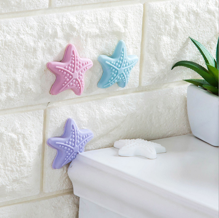 Starfish shape furniture Fender Door handle metope Bumper stickers Mute Earthquake pad Stick muffler Cushion