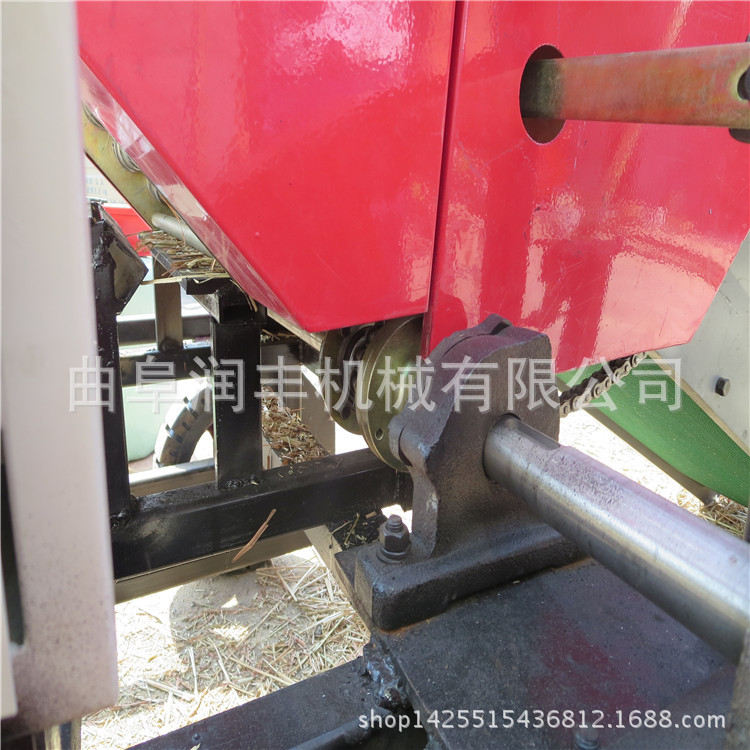 杂草打捆包膜机 拉伸膜青贮打捆包膜机 土豆秧打捆包膜机