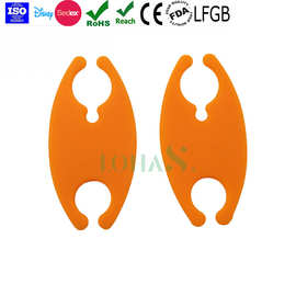 创意机翼硅胶绕线器 耳机线绳子快速绕线收纳器 支持来图来样定制