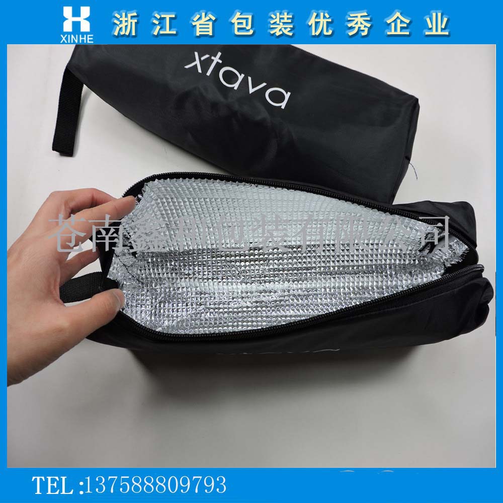 厂家定制无纺布保温包 环保手提冰包旅行外卖携带保温包可印logo