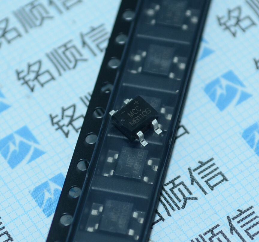 MB110S肖特基二极管1A100V【实物拍摄】SOP4深圳现货供应欢迎查询