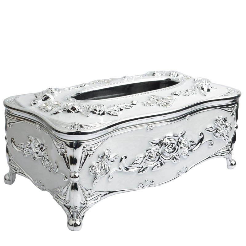Декоративная tissue box европейский стиль, держатель салфетницы из цинк-сплава, несколько цветов