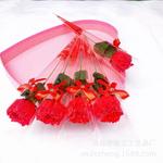 Мыло с розой в составе на день Святого Валентина, подарок на день рождения