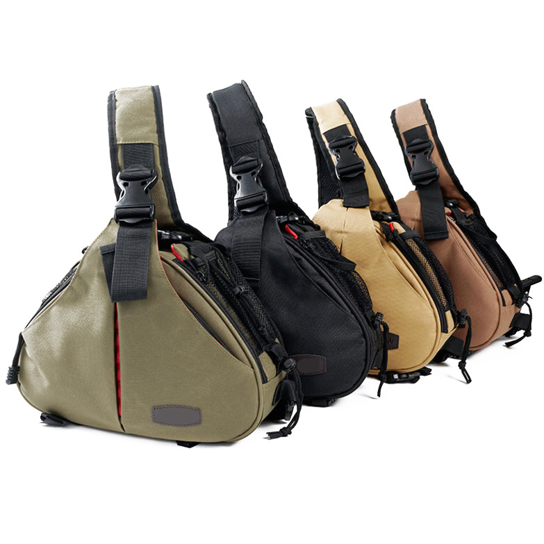Manufactor Direct selling Messenger Rain cover One shoulder Camera bag SLR camera bag multi-function Travelling bag Can be customized