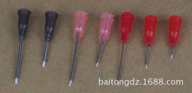 特氟龙针头/502瞬间胶专用针头/铁氟/厌氧胶/不粘胶/防刮伤加长25