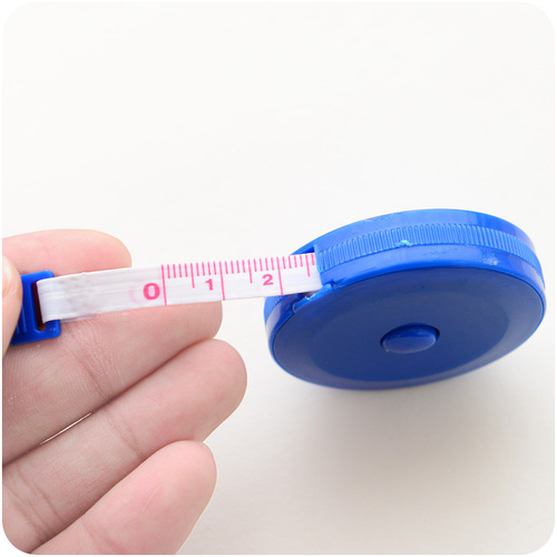 Automatic retractable tape measure, multi-purpose plastic tape measuring tape/cute mini soft tape, logoT can be printed