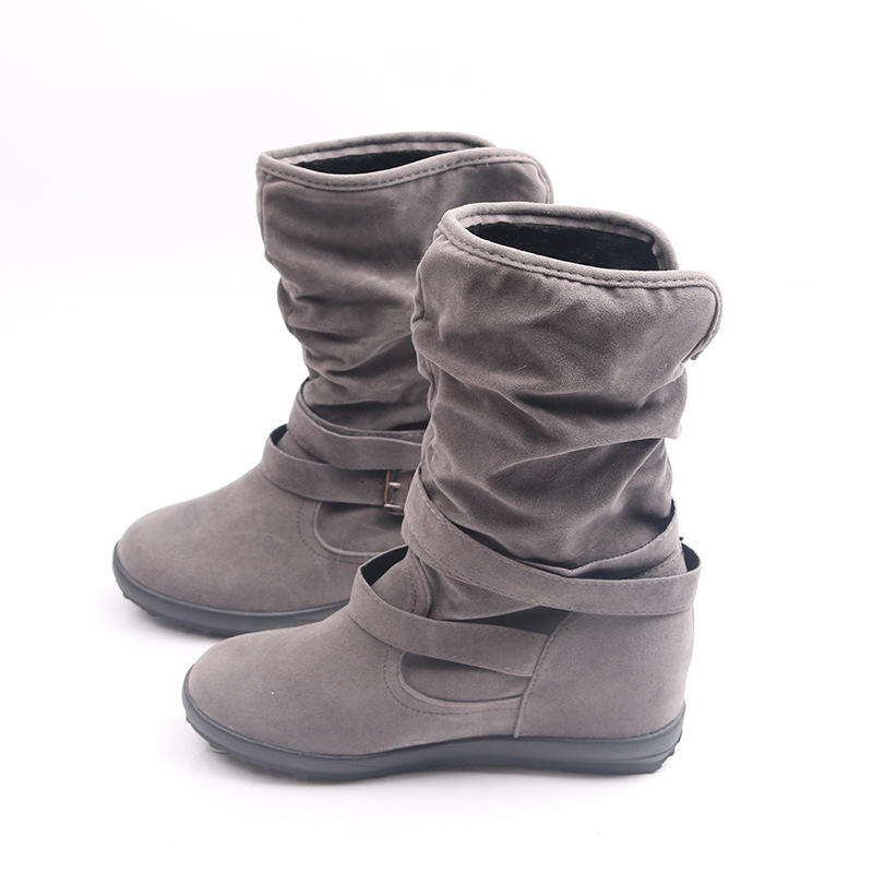 Bottes femme CHAOWANG en Daim - Ref 3355208 Image 18
