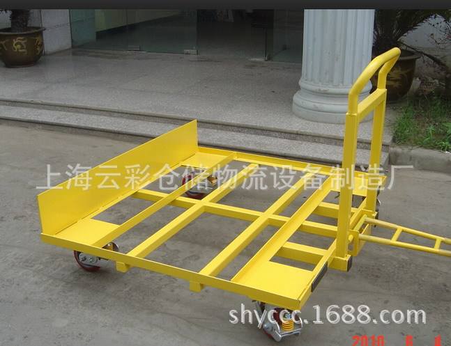 上海武汉网笼车堆垛架物流台车料架手推车金属网箱巧固架工位车