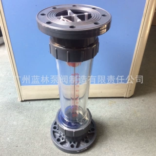 LZS-100法兰管道流量计 污水处理流量计 UPVC法兰流量计