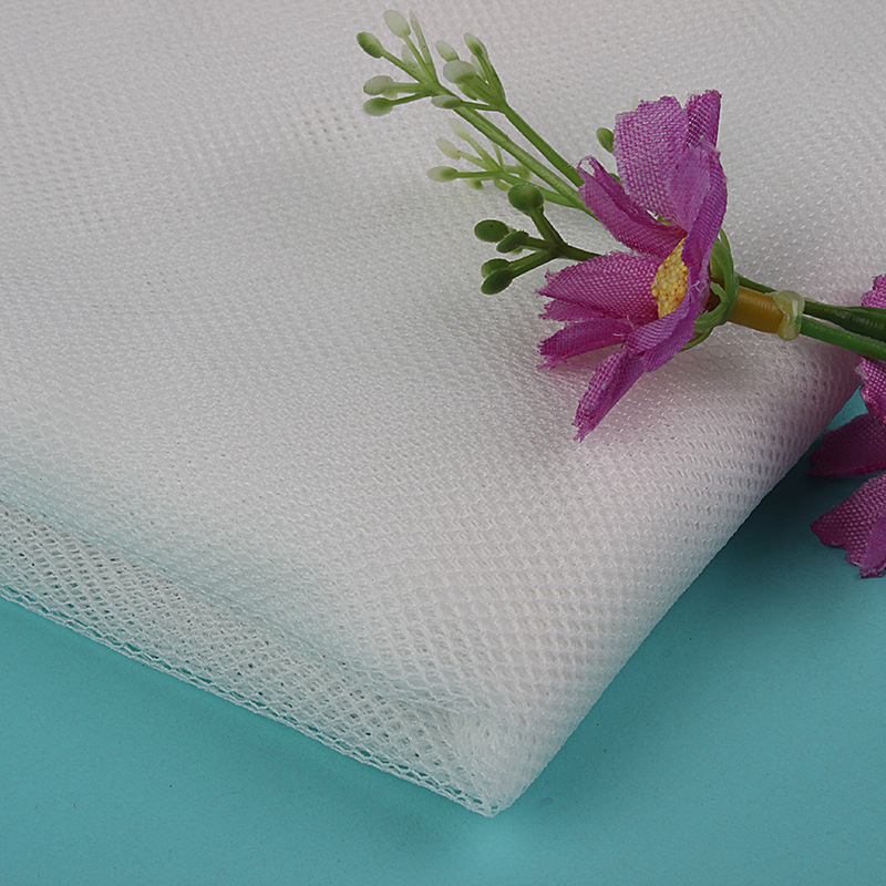 【百晟新品】经编6374锦纶网布 刺绣布装饰布婚纱服装辅料 针织布