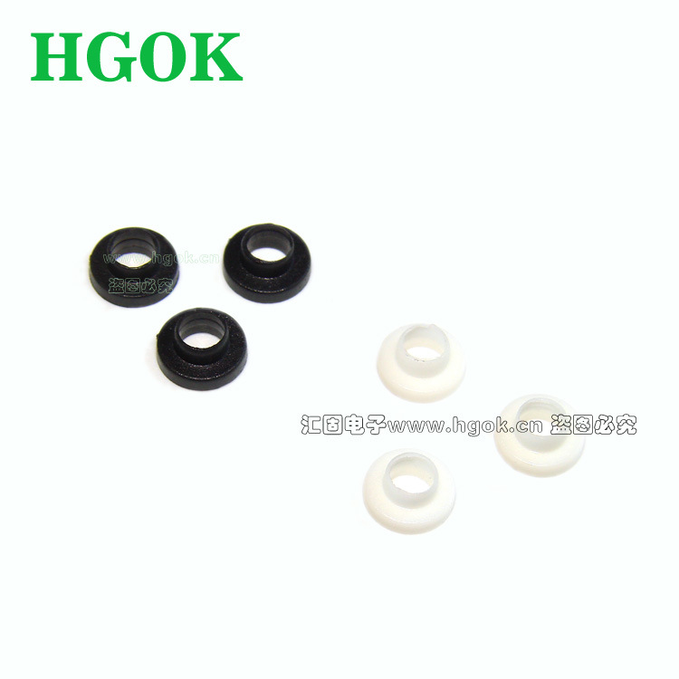 【TO-220-5倒角】电晶体垫片尼龙耐温绝缘衬套 T型垫圈垫片绝缘粒