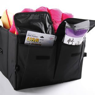 Car trunk storage box folding car storage box storage box multi-functional organizing box car supplies