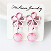 Children's ear clips, earrings with tassels, decorations for beloved, pack, no pierced ears, children's clothing