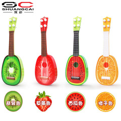 Simulated fruit mini guitar ukulele ukulele playable musical instrument educational children's play