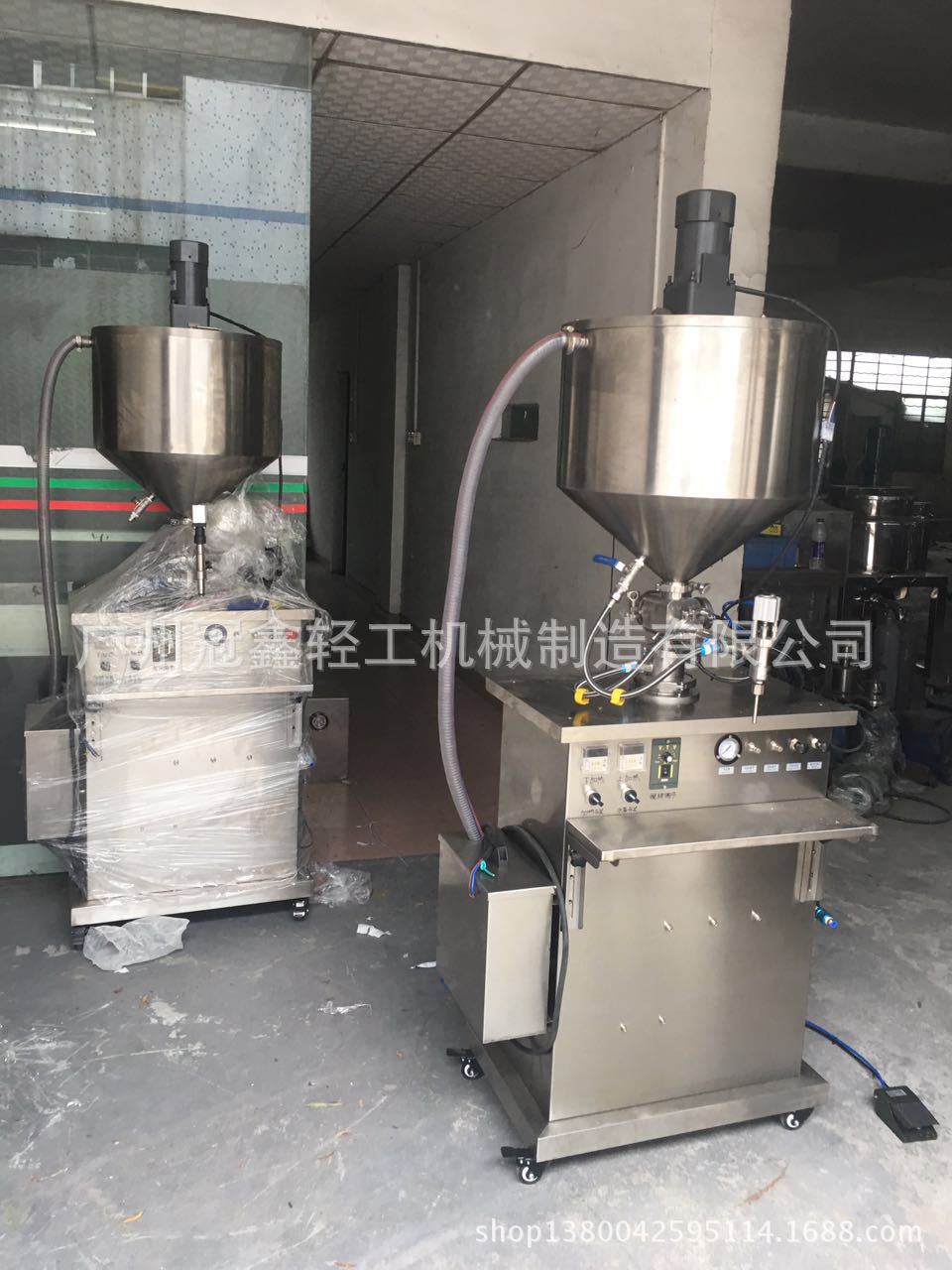 膏液两用灌装机 高粘稠物料灌装机 清洁膏、皮具护理膏灌装机