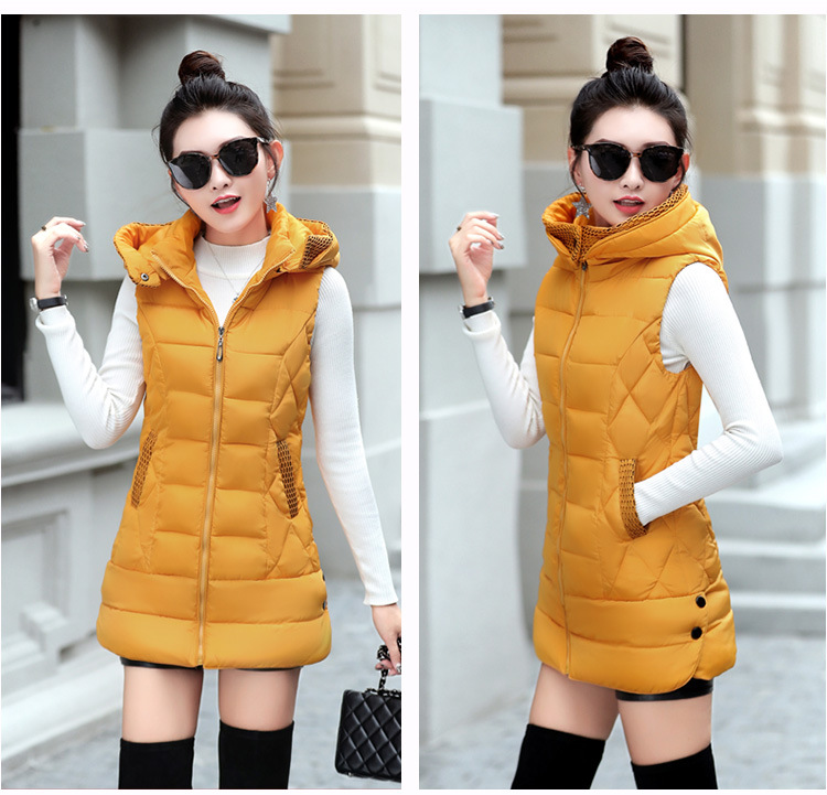 Gilet femme en Mélange de coton - Ref 3318181 Image 26