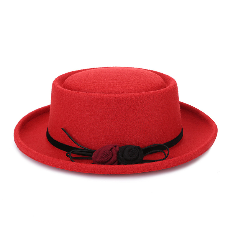 2020 sombrero de Jazz de lana estilo coreano sombrero de mujer otoño e invierno al aire libre cálido sombrero de mujer Amazon fábrica al por mayor image 5
