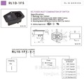 现货供应RLEIL RL10-1FS三合一电源插座(开关+保险+AC插座)