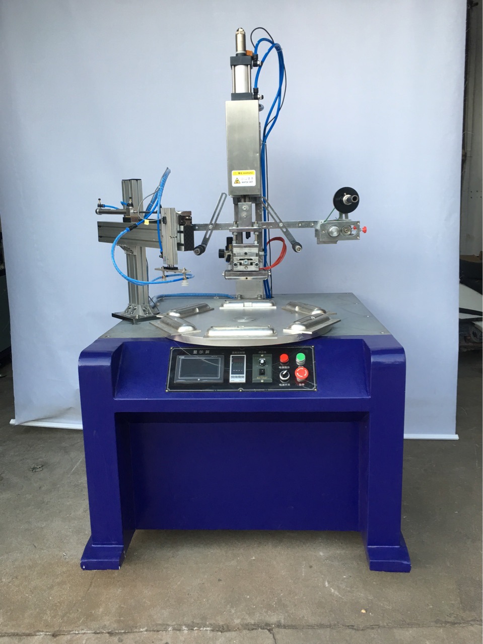 伺服电机控制智能圆盘自动烫金机 汕头厂家直销