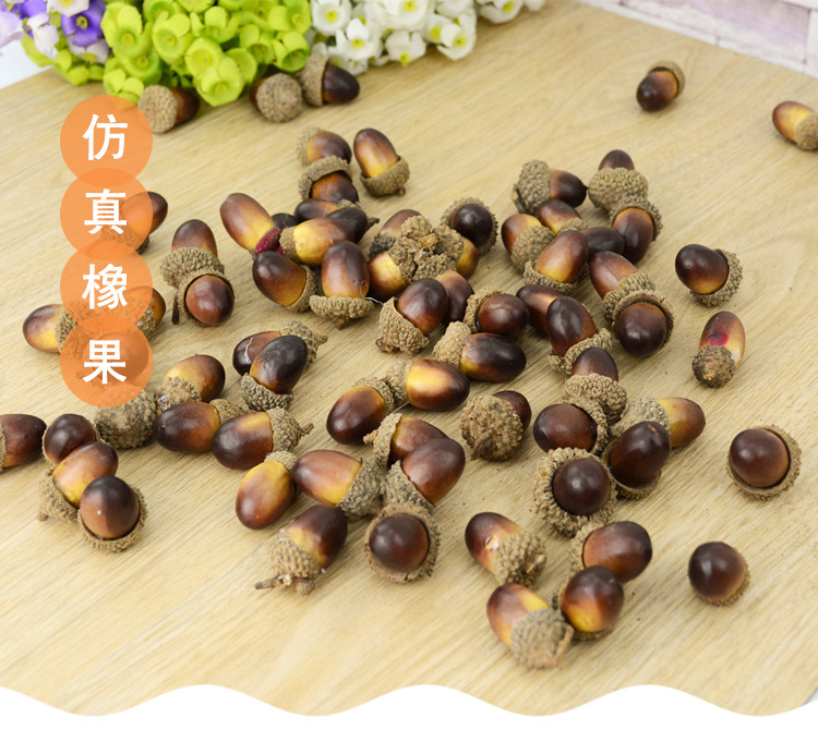 仿真橡果模型_01