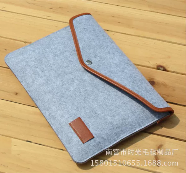 Factory felt computer bag Apple notebook flat liner bag protective cover supply wholesale hand bag iPad bag