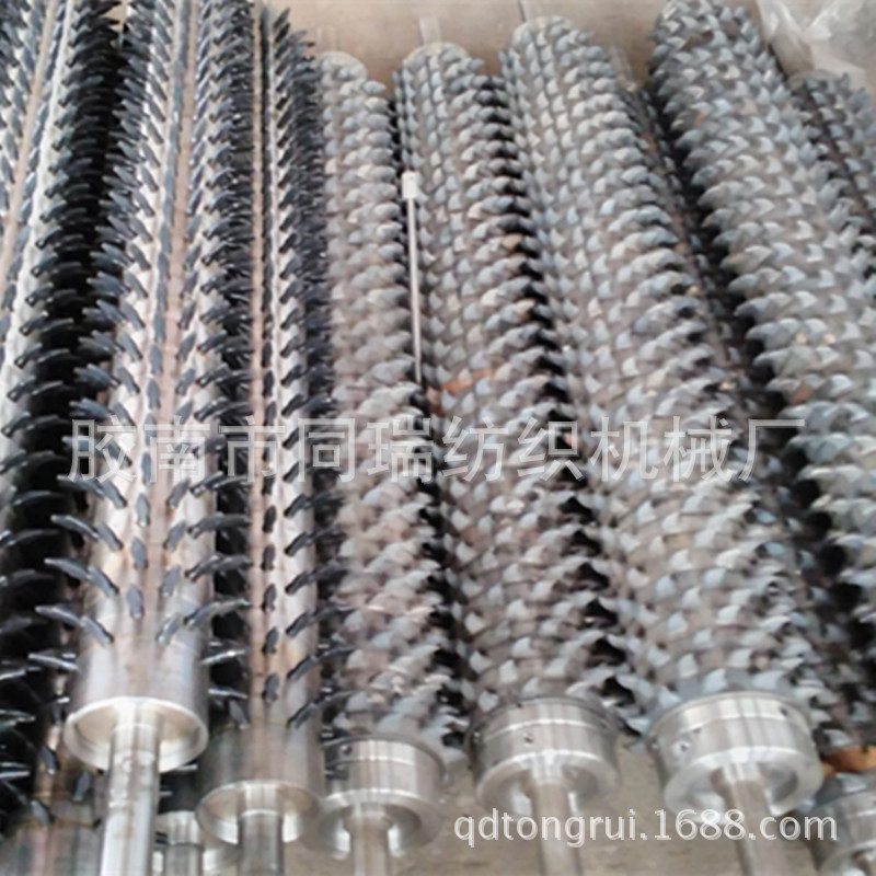 厂家供应各种型号梳棉机配件 纺织机械 和毛机罗拉 梳毛机配件