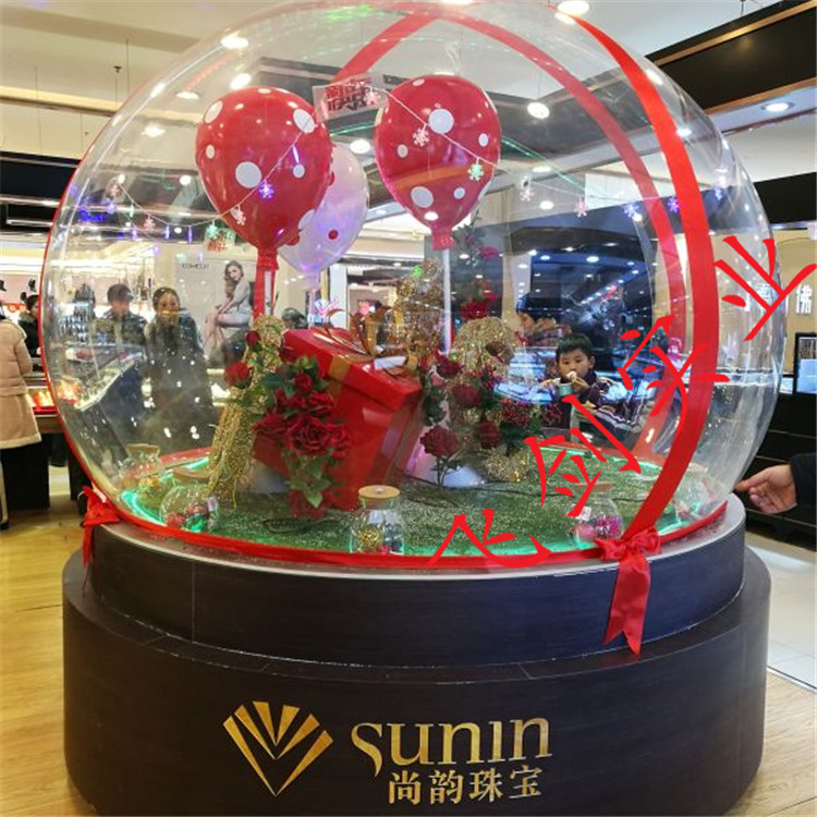 经典压克力圣诞球罩 厂家款亚克力球罩圣诞专用商适用