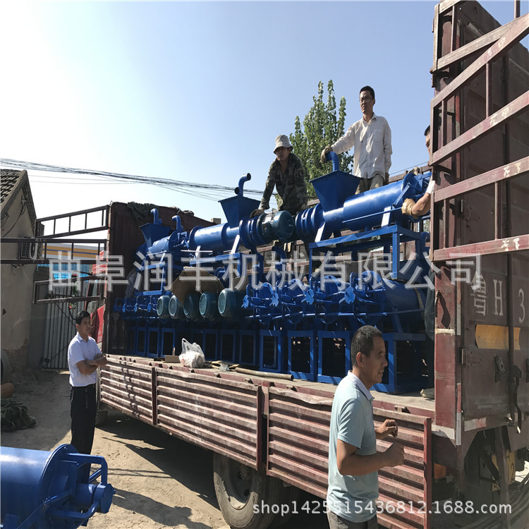 不锈钢鸡粪分离机厂家 建水县低成本粪便拖脱水机