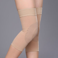 Medical knee pads silicone non-slip meniscus sports injury old cold legs middle-aged and elderly pressure fixing belt breathable and traceless