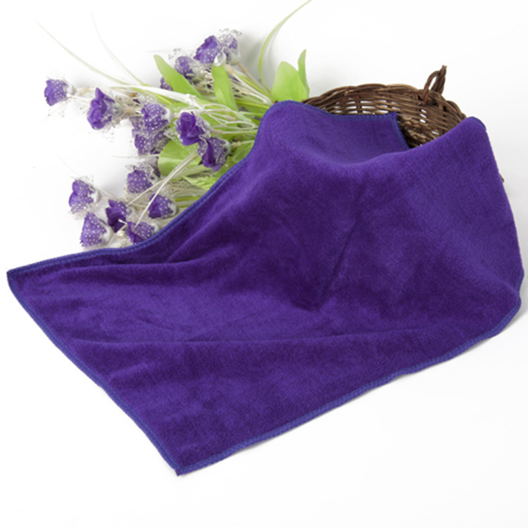 Children's towel 30*30 polyester brocade square towel factory delivery wholesale kindergarten baby hand towel