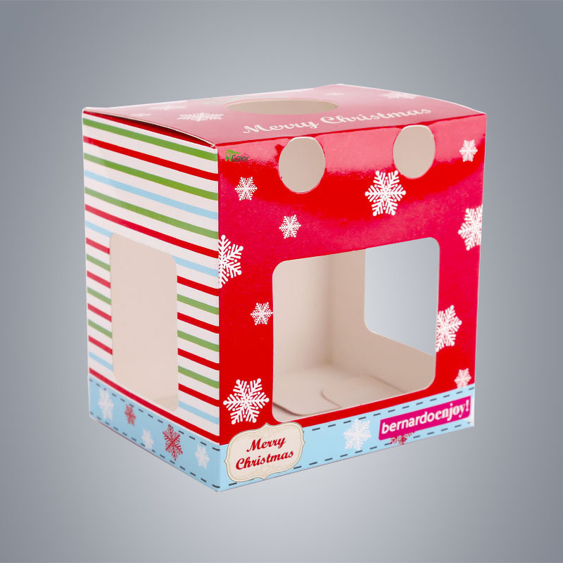 设计各类玩具包装盒 正方形折叠带透明窗口印刷盒 毛绒公仔盒包装