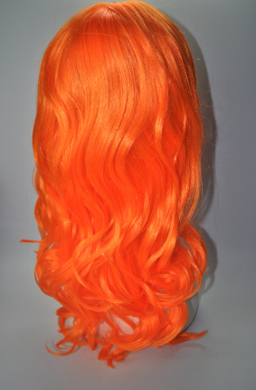 Peluca popular de estilo europeo y americano cos/fiesta fiesta fiesta de vacaciones casco fábrica cabello liso