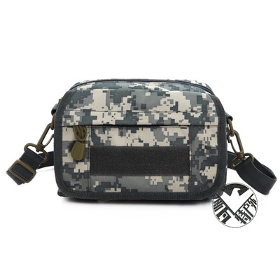 Factory wholesale customized motion Outdoor package multi-function Camouflage Pack Waterproof fabric Waist pack Inclined shoulder bag