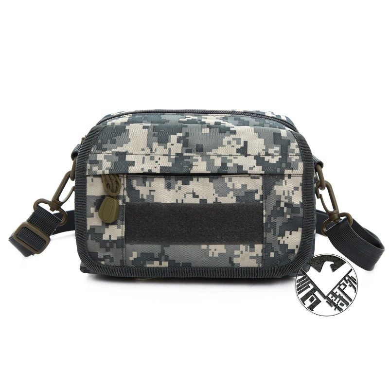 Factory wholesale customized motion Outdoor package multi-function Camouflage Pack Waterproof fabric Waist pack Inclined shoulder bag