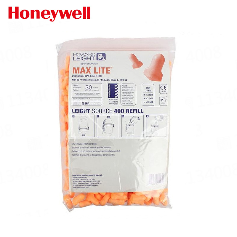 霍尼韦尔LPF-LS4-O-CH Max Lite T型耳塞填充包（用于LS-400）