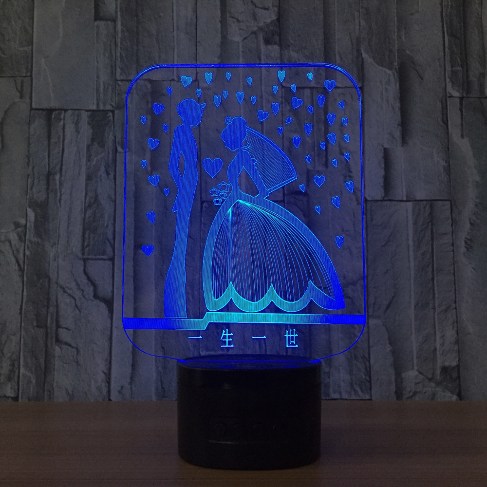 创意节能 智能家居LED灯 触摸USB充电