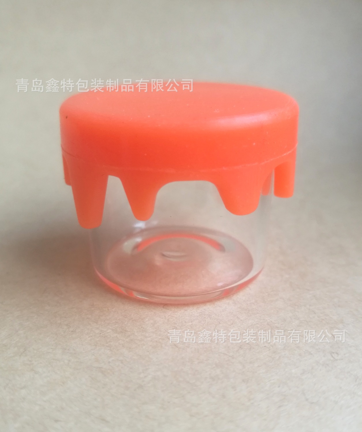 高硼硅大麻玻璃瓶 膏油瓶 药片瓶 眼霜瓶  6ml 硅胶盖