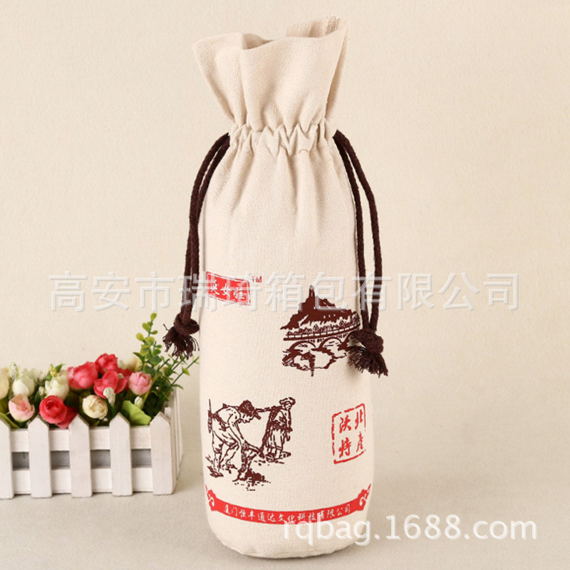 厂家现货棉布束口袋 棉布拉绳袋 纯棉帆布收纳袋 棉帆布束口包袋