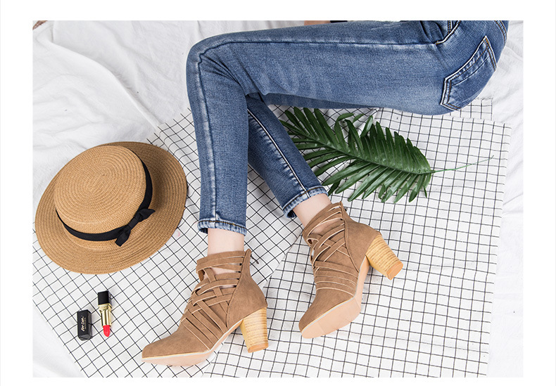 Bottes femme en Daim - Ref 3354918 Image 21