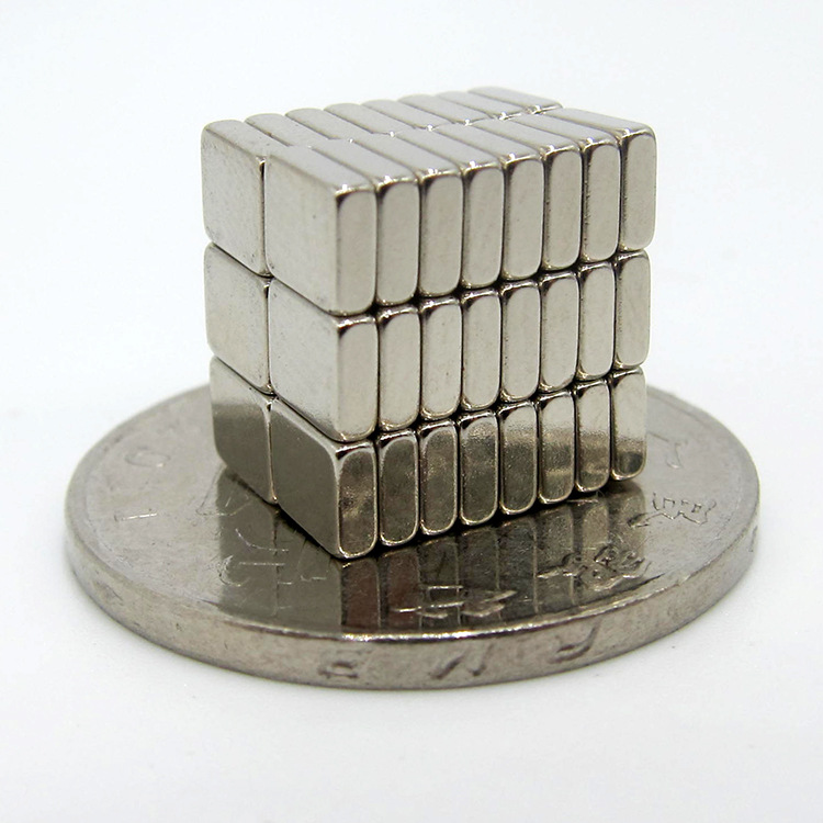 厂家供应强力磁铁5x4.2x1.6mm长方形吸铁石永磁钕铁硼强磁