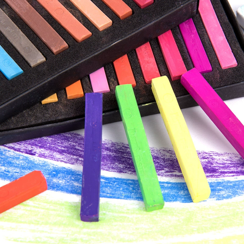 Genuine Mali 24/36/48 color high -grade color powder brush dyeing hair stick powder color stick color powder pen