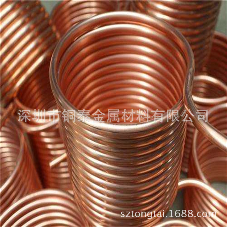 厂家专业T2紫铜管 大口径厚壁红铜管 规格齐全 铜泰供应