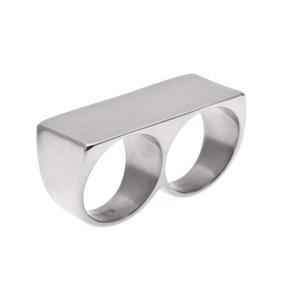 Holiday, Daily Occasion Simple Style Solid Color 304 Stainless Steel Plating Unisex Rings