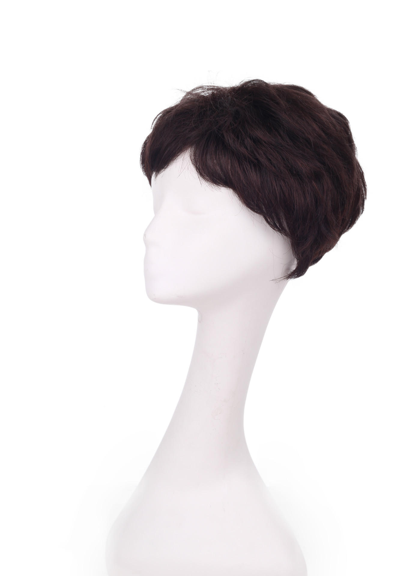 H028 pelucas de pelo corto estilo europeo y americano