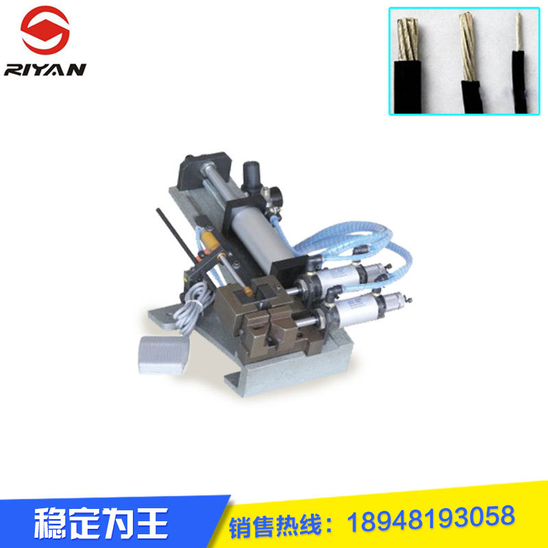 电缆自动气电式剥皮机 6-120平方电缆气电式自动导线剥皮机|ms