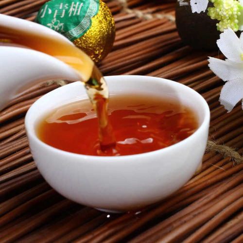 Xinhui small green tangerine, 8-year sun-dried tangerine peels tea, imperial Pu-erh tea, tangerine Pu-erh tea, 500g per piece, dropshipping