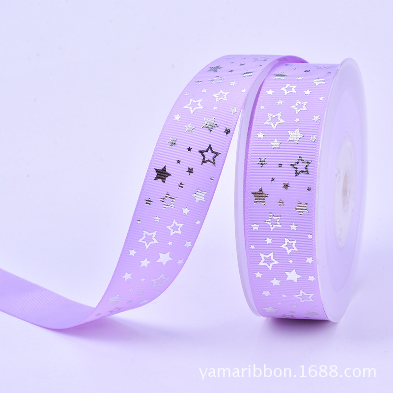 Yao Ming cinta de primavera tropical estilo serie caliente plata estrella costilla cinta hecha a mano DIY accesorios para el cabello accesorios de ropa